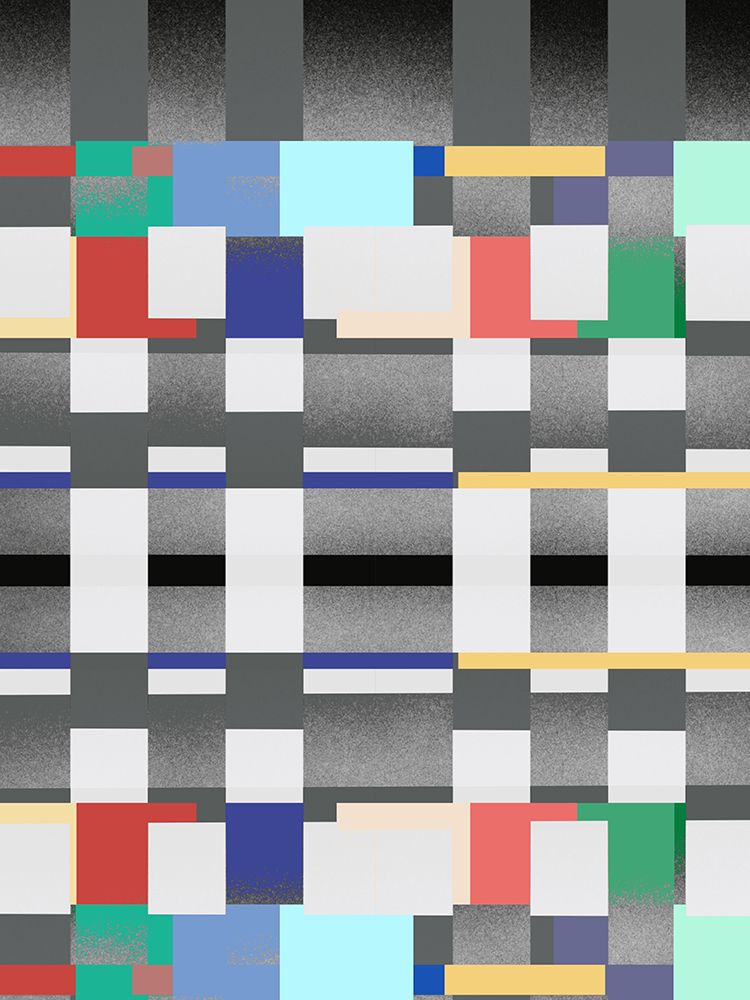 Glitch Abstract Artwork 04 art print by Little Dean for $57.95 CAD