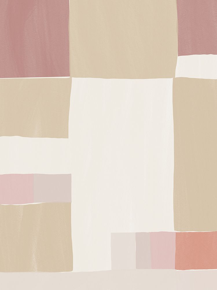 Neutral Red Palette Minimalism art print by Little Dean for $57.95 CAD