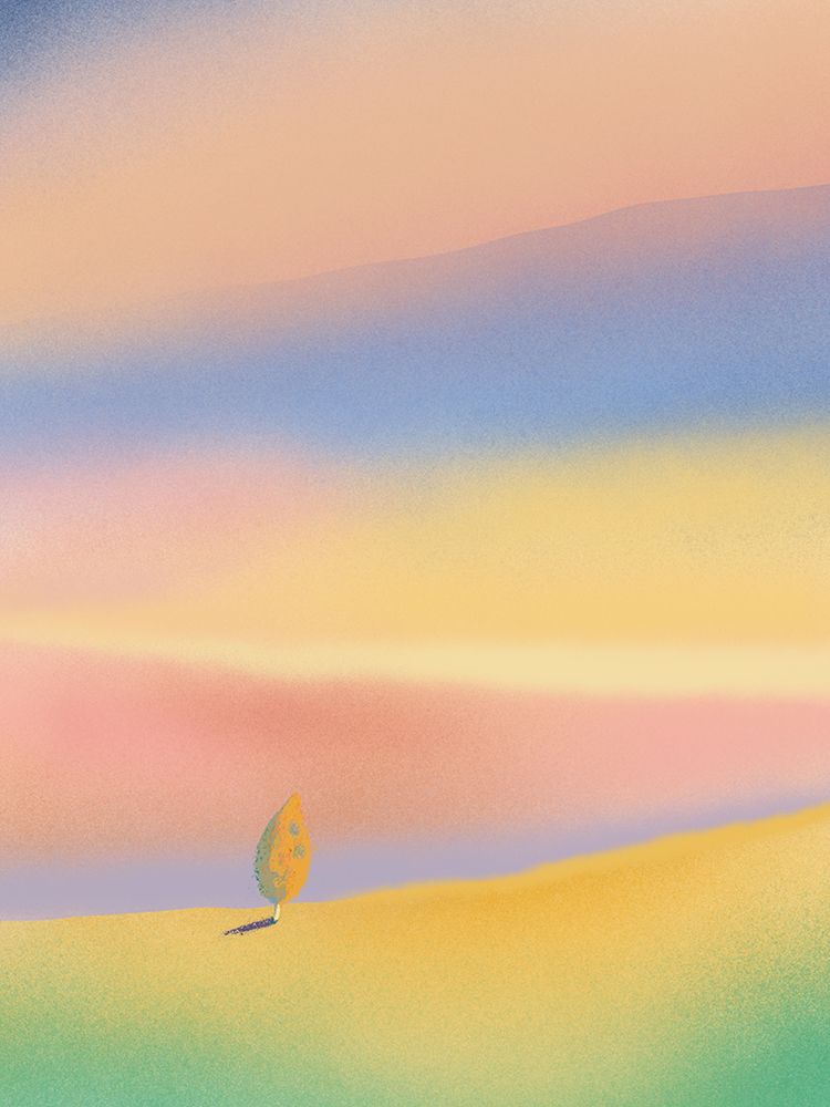 Color of the hill wind art print by Little Dean for $57.95 CAD