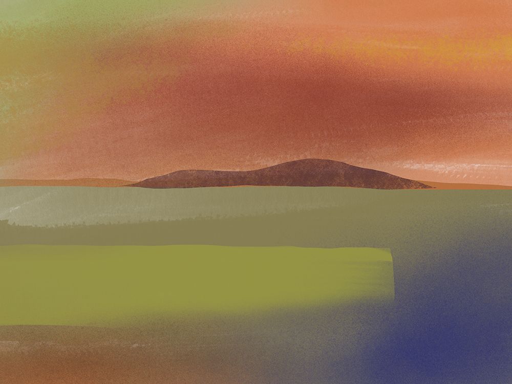 Red fog art print by Little Dean for $57.95 CAD
