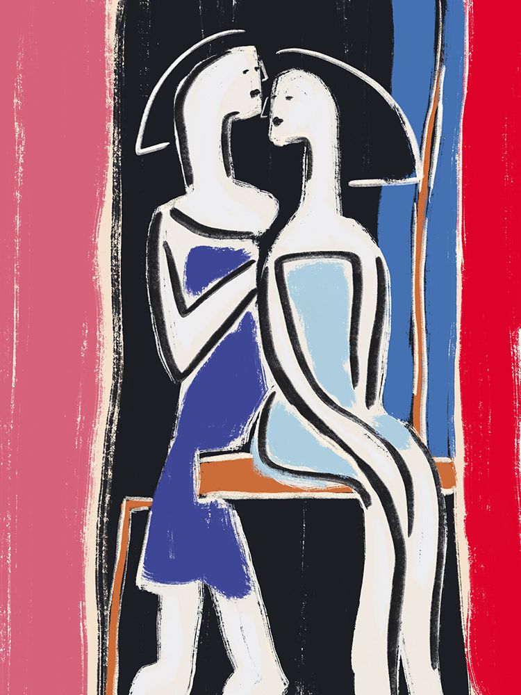 Sisters art print by Little Dean for $57.95 CAD