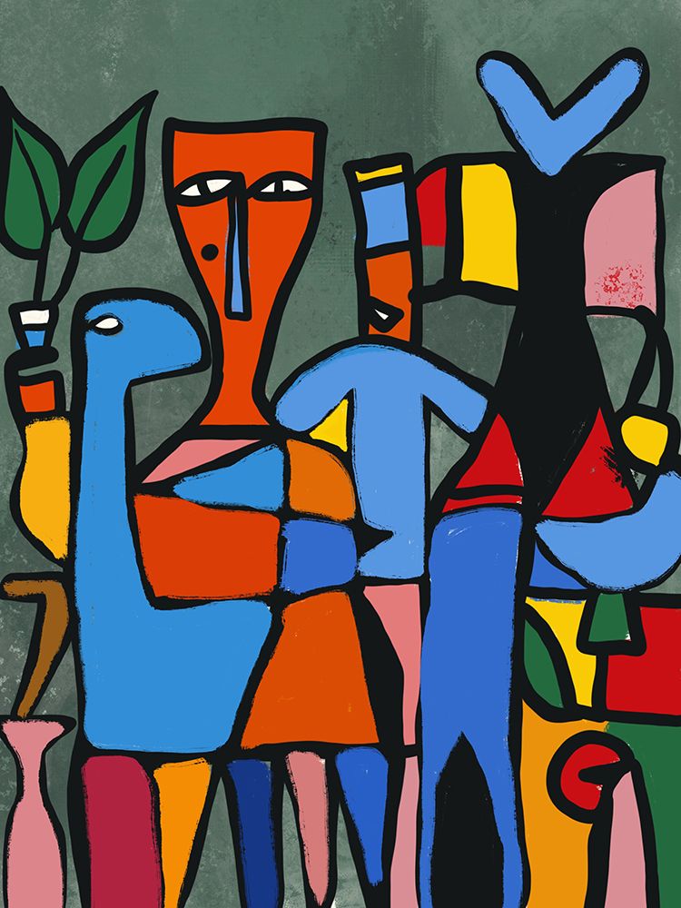 The Red Native art print by Little Dean for $57.95 CAD