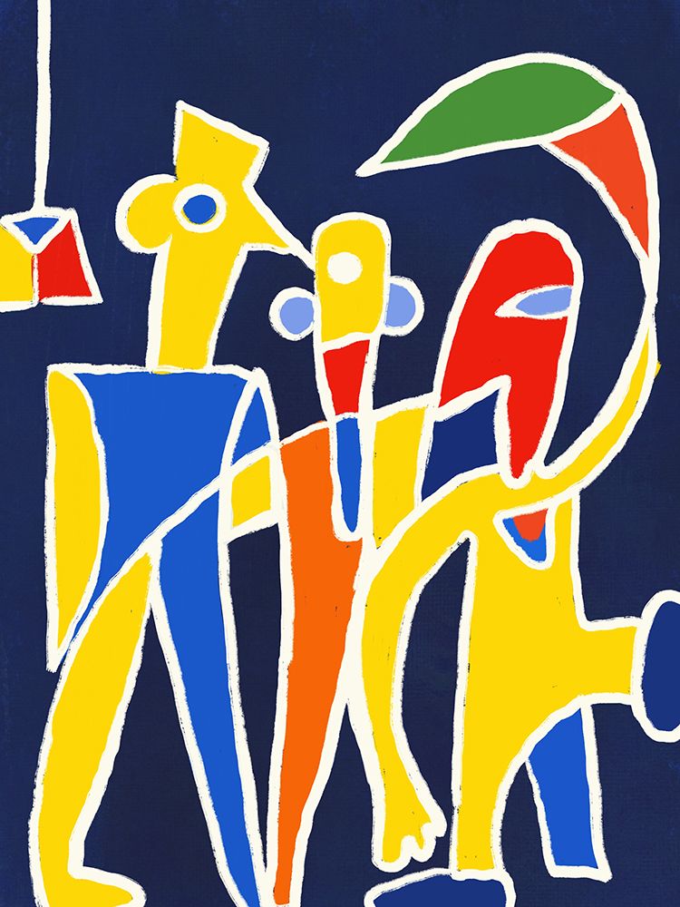 Three Friend art print by Little Dean for $57.95 CAD