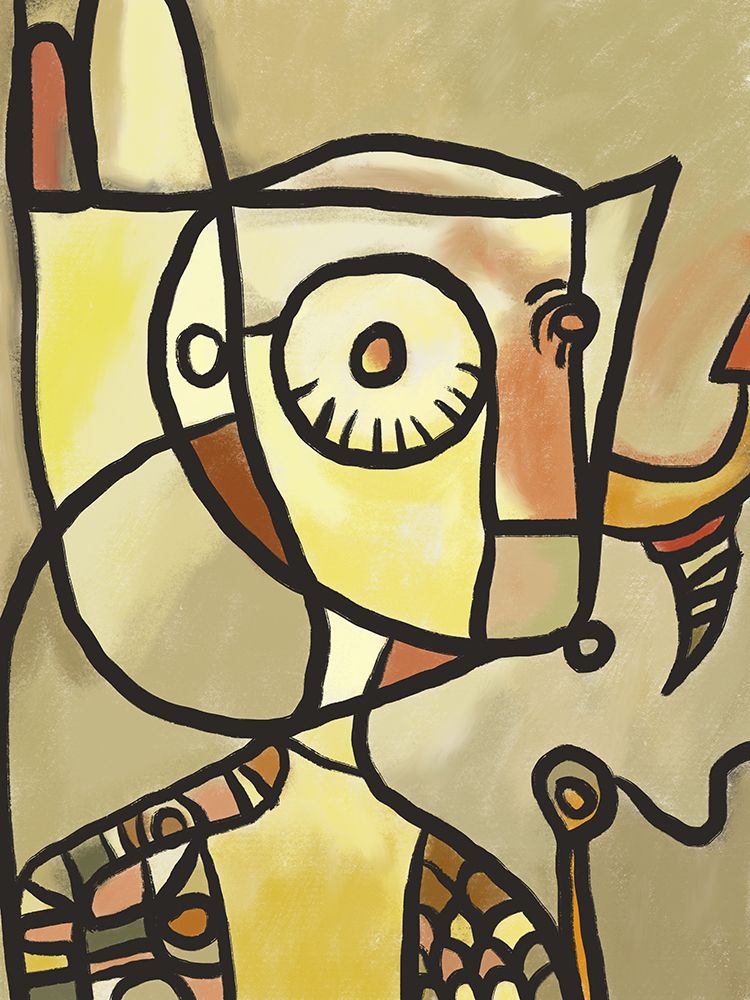 Portrait of my old toys art print by Little Dean for $57.95 CAD