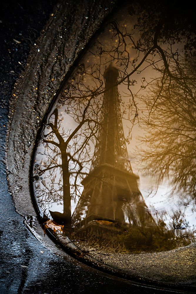 Eiffel Tower Reflection art print by Alin Federiga for $57.95 CAD