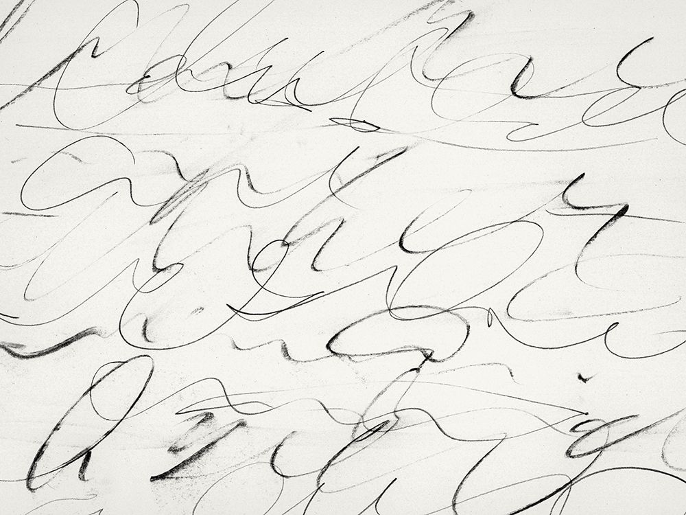 Script art print by Dan Hobday for $57.95 CAD