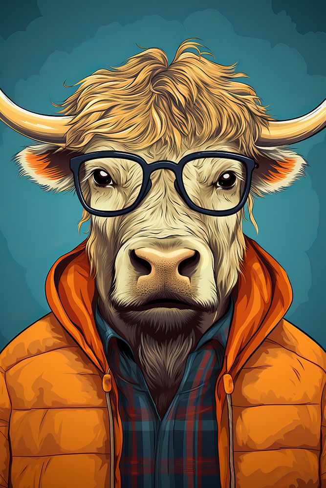 Bull 1 art print by Bilge Paksoylu for $57.95 CAD