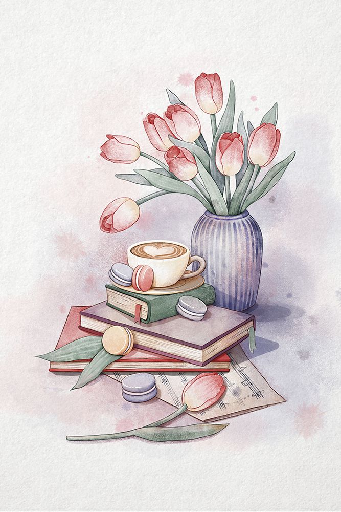 Tea Break Time art print by Xuan Thai for $57.95 CAD