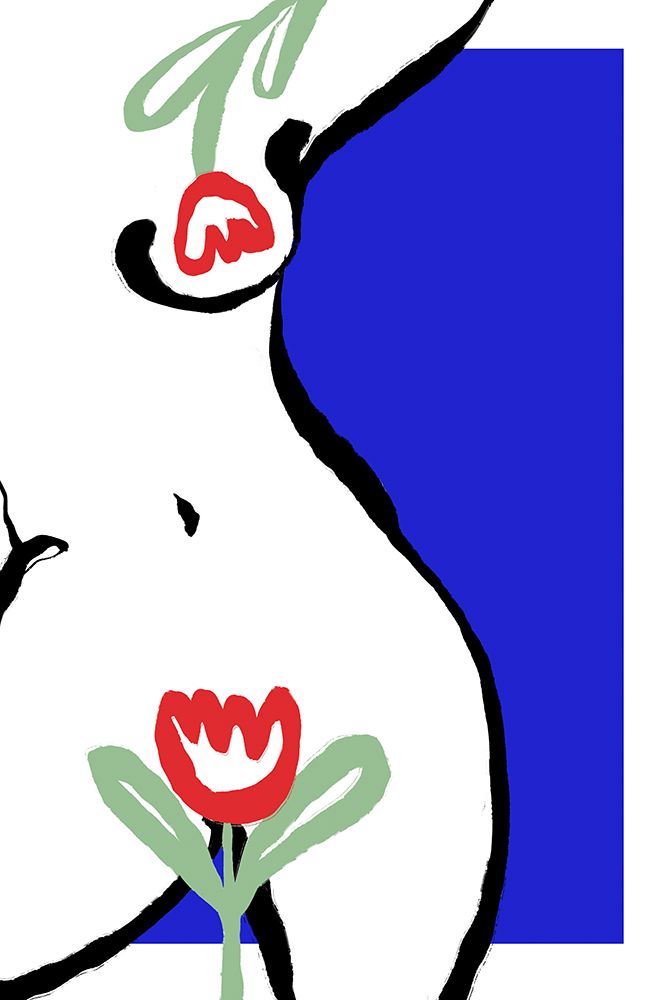 Act With Tulips art print by Treechild for $57.95 CAD