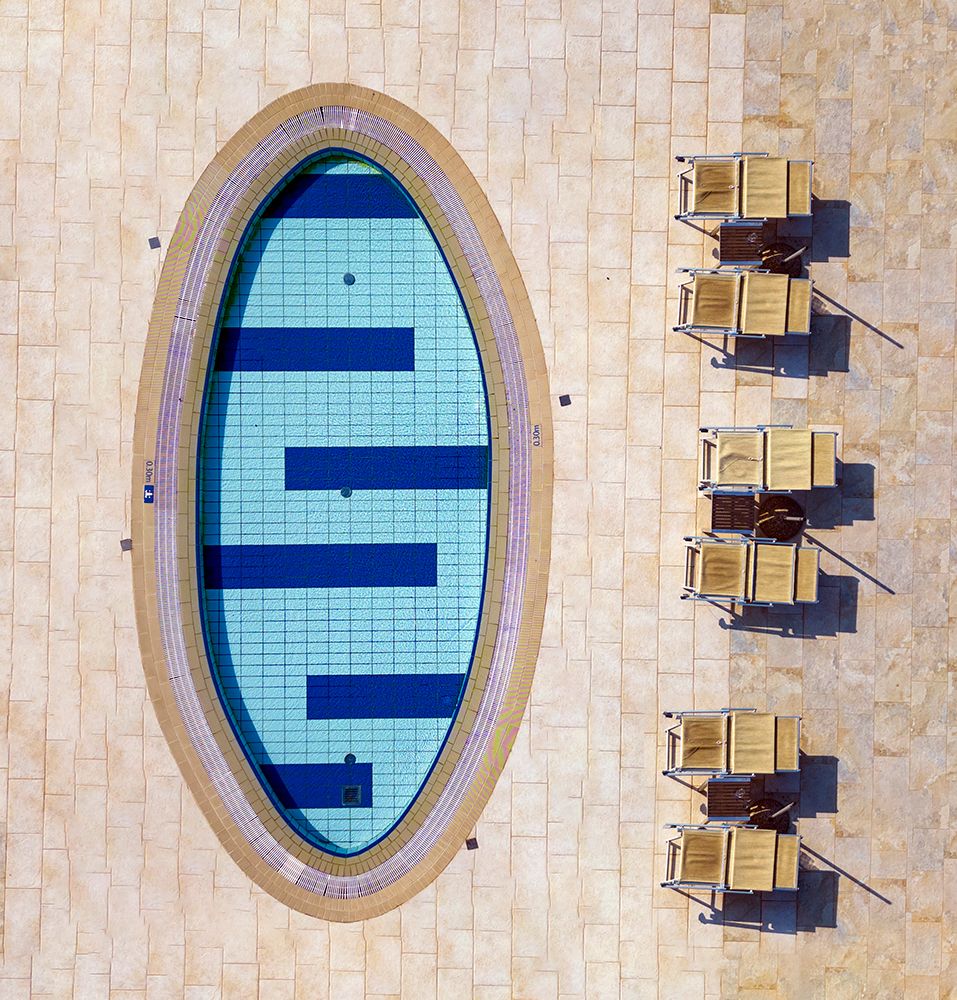 Pools Geometry #1 art print by Yevhen Kostiuk for $57.95 CAD