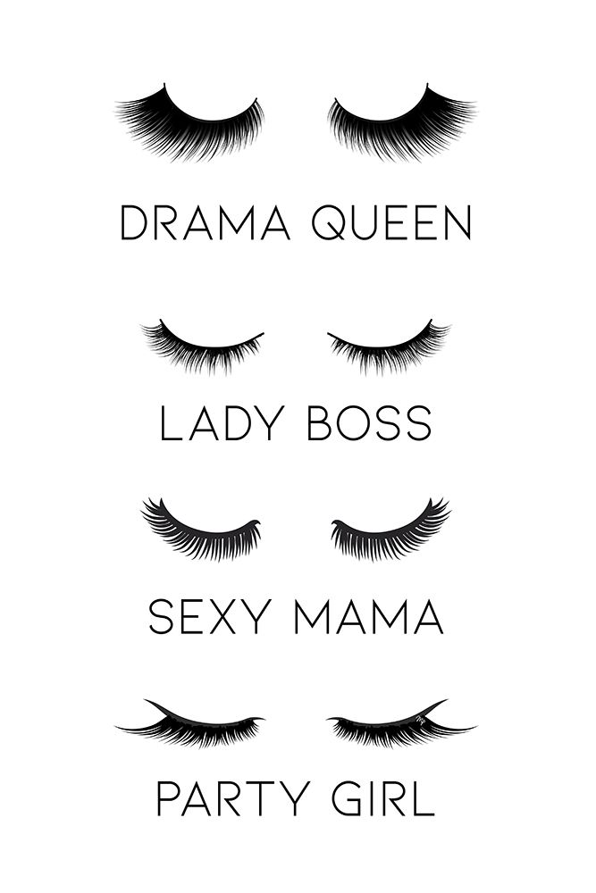 Lashes art print by Martina for $57.95 CAD