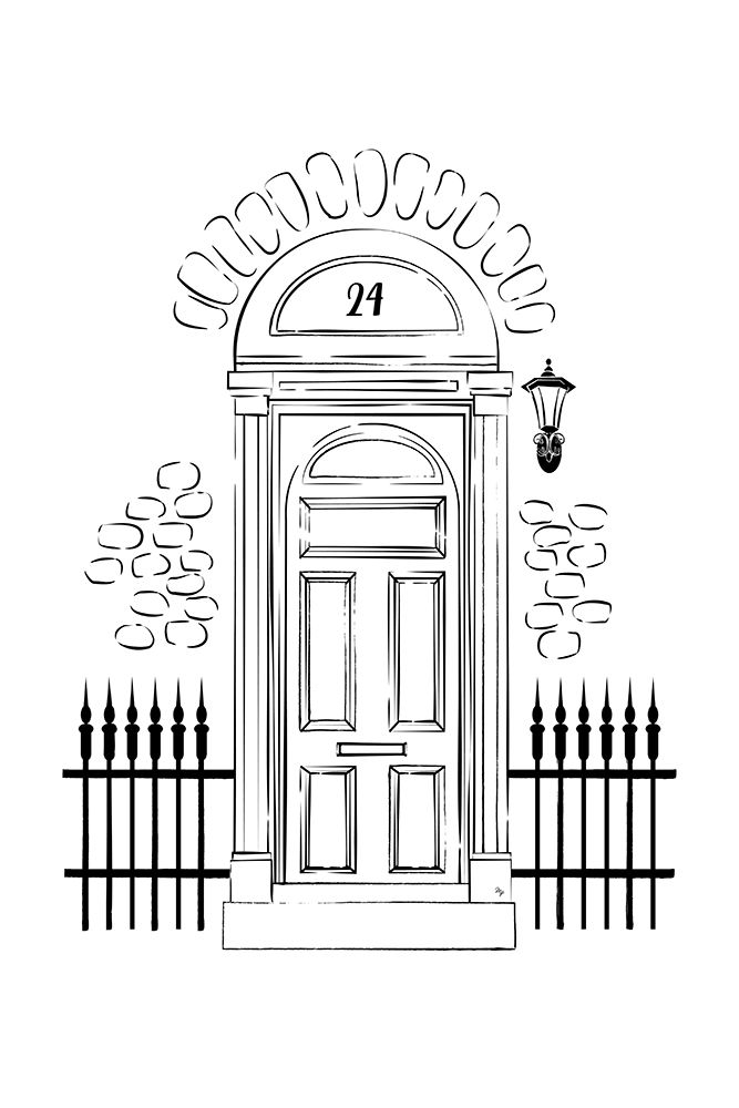 London Door art print by Martina for $57.95 CAD
