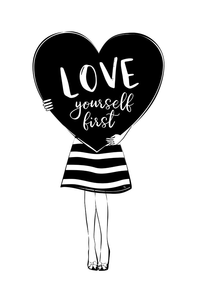 Love Yourself art print by Martina for $57.95 CAD