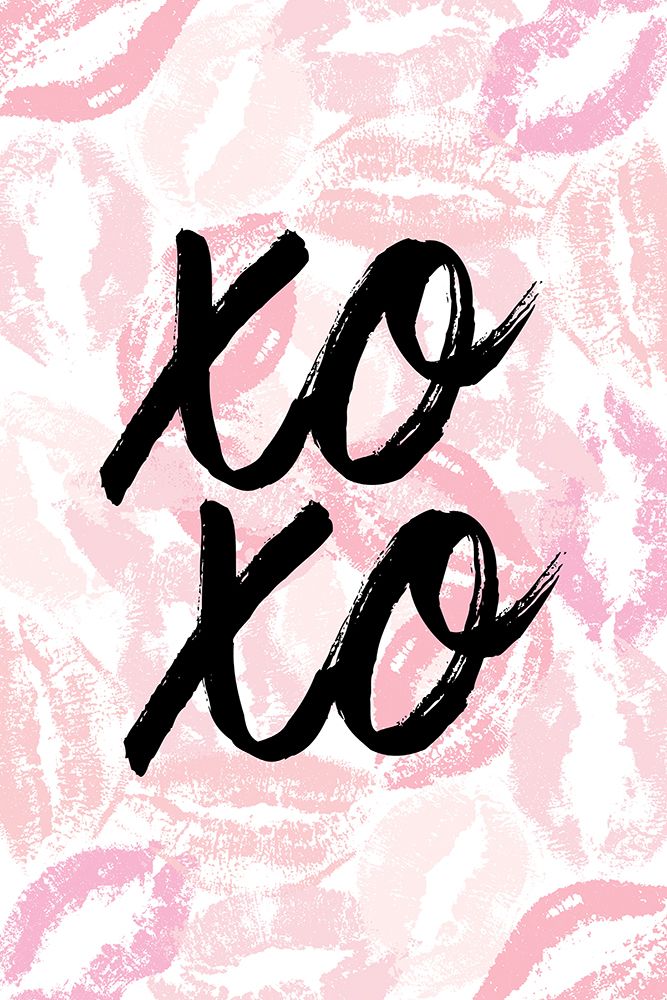 Xoxo art print by Martina for $57.95 CAD