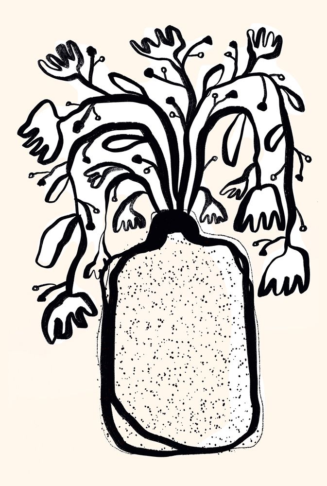 Lovely Flower Bouquet (White Version) art print by Treechild for $57.95 CAD