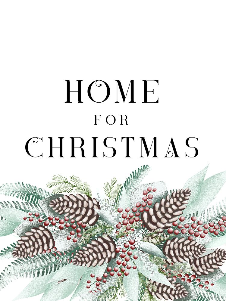 Home For Christmas art print by Rosana Laiz Blursbyai for $57.95 CAD