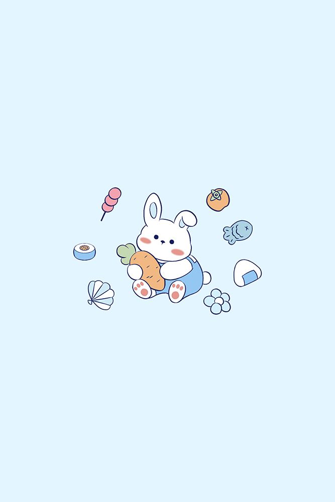 Lazy Rabbit art print by Xuan Thai for $57.95 CAD