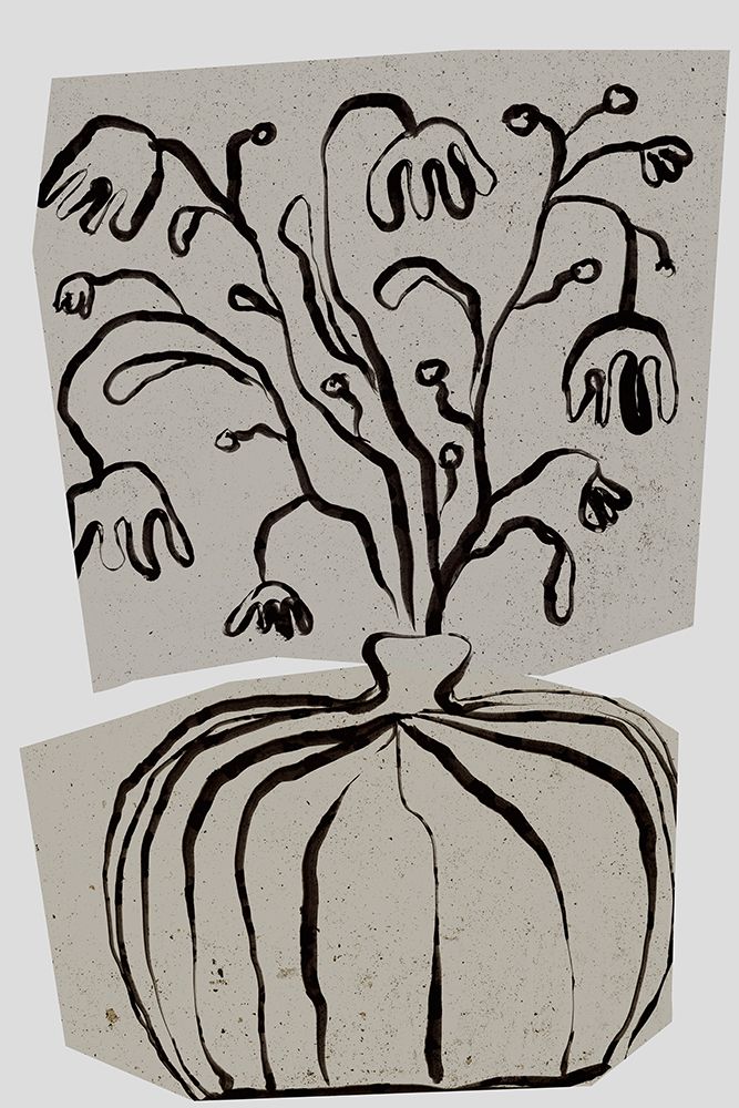 Bouquet On Concrete art print by Treechild for $57.95 CAD