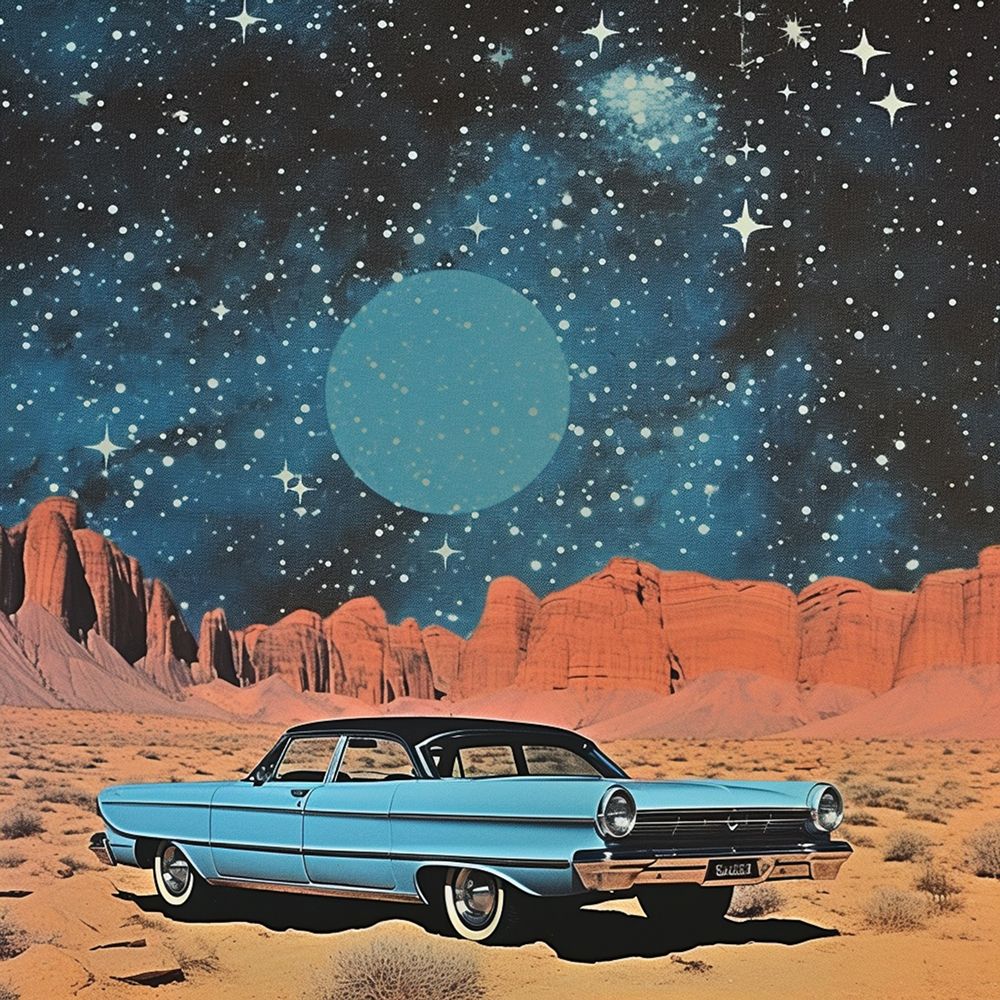 SpaceRide 1.0 art print by Samantha Hearn for $57.95 CAD