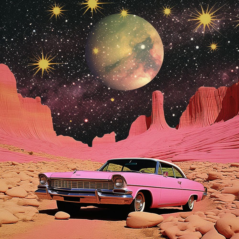 SpaceRide 3.0 art print by Samantha Hearn for $57.95 CAD