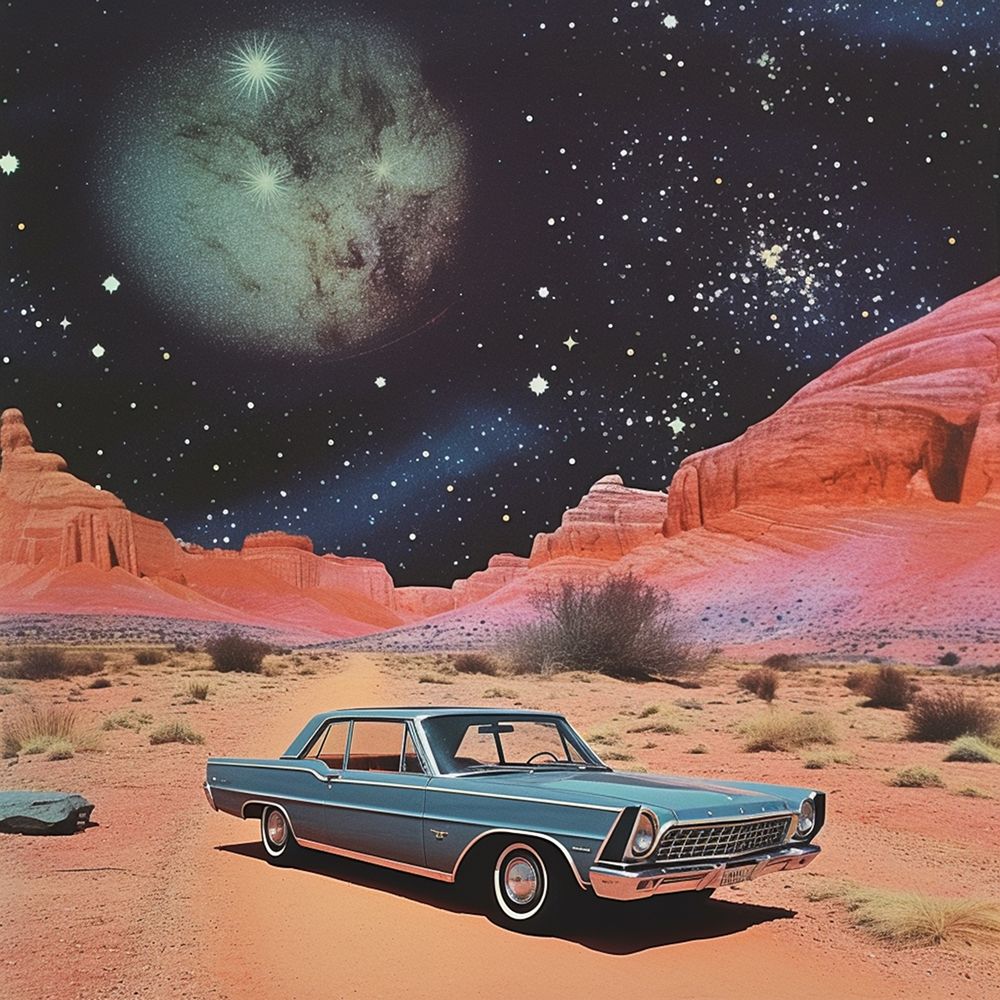 SpaceRide 5.0 art print by Samantha Hearn for $57.95 CAD