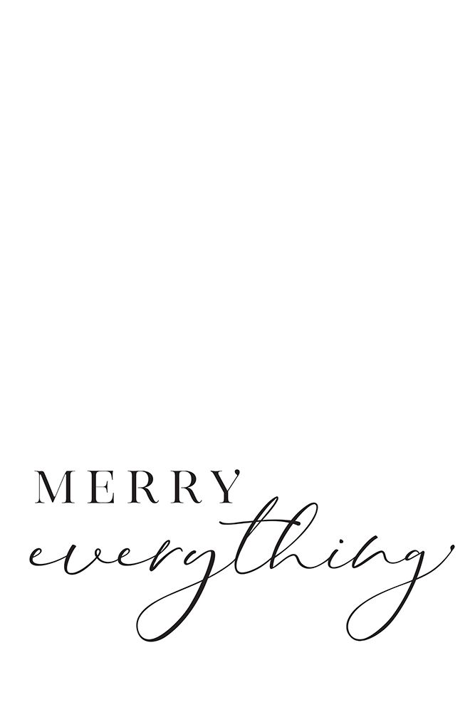 Merry everything art print by Rosana Laiz Blursbyai for $57.95 CAD