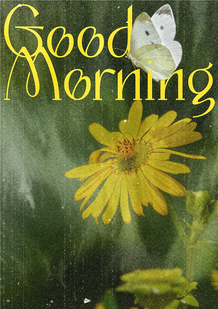 Good Morning Poster art print by Omar Elmoudden for $57.95 CAD