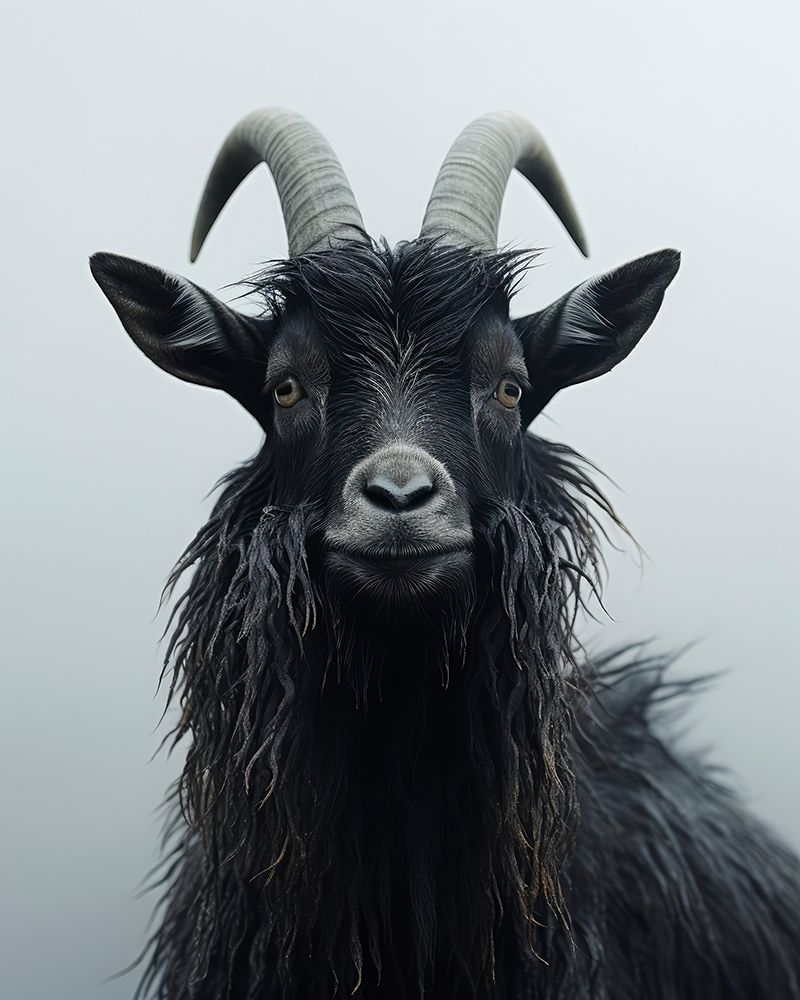 Mountain Goat art print by Treechild for $57.95 CAD