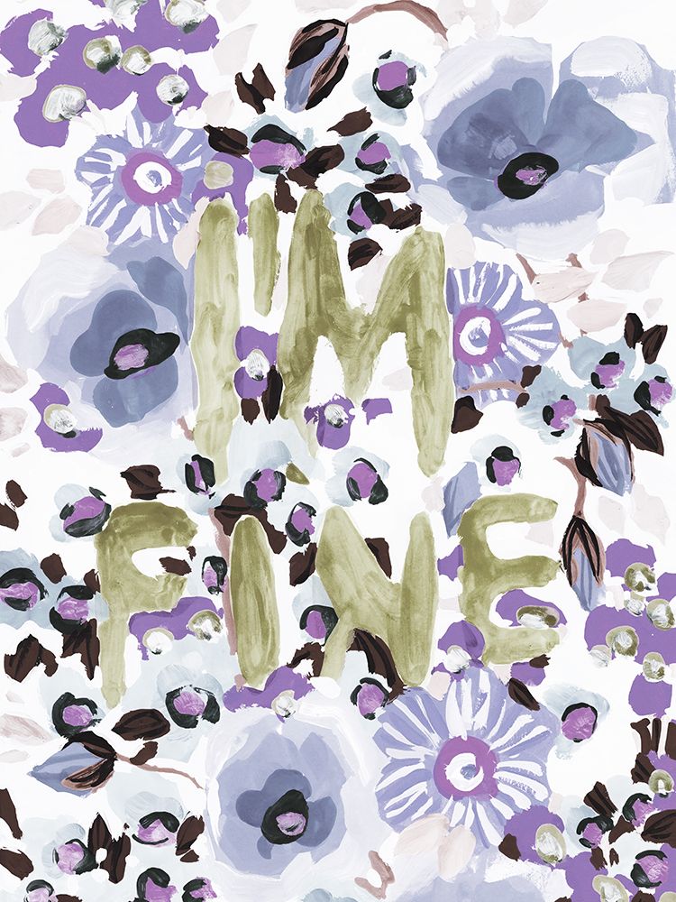 Im fine Violet art print by Ania Zwara for $57.95 CAD