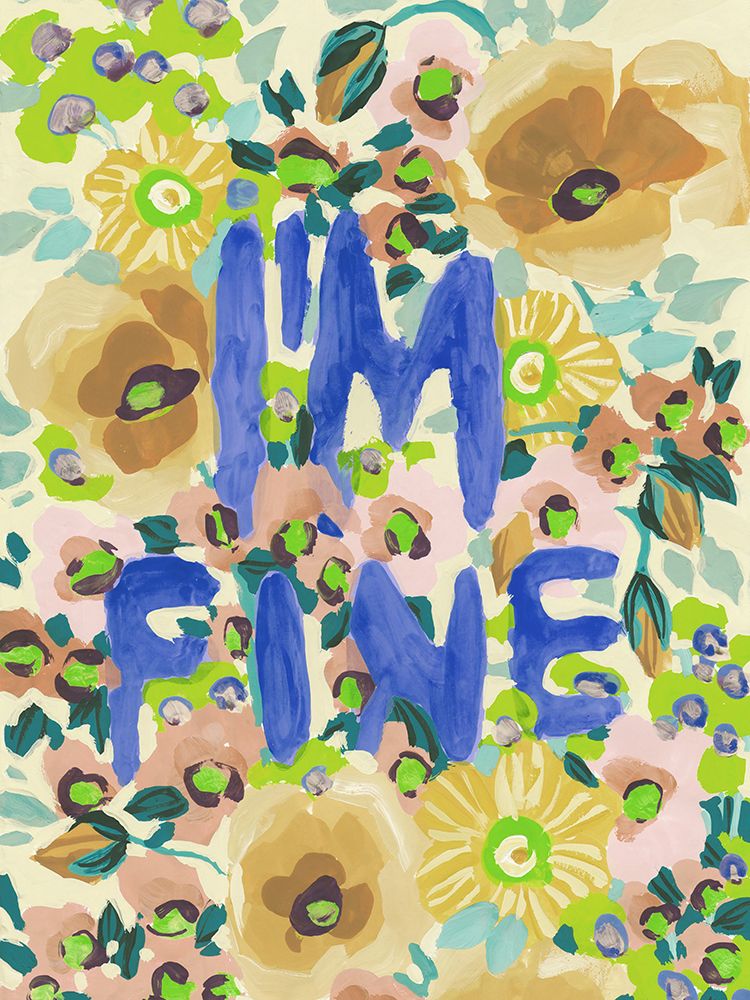 Im fine Blue art print by Ania Zwara for $57.95 CAD