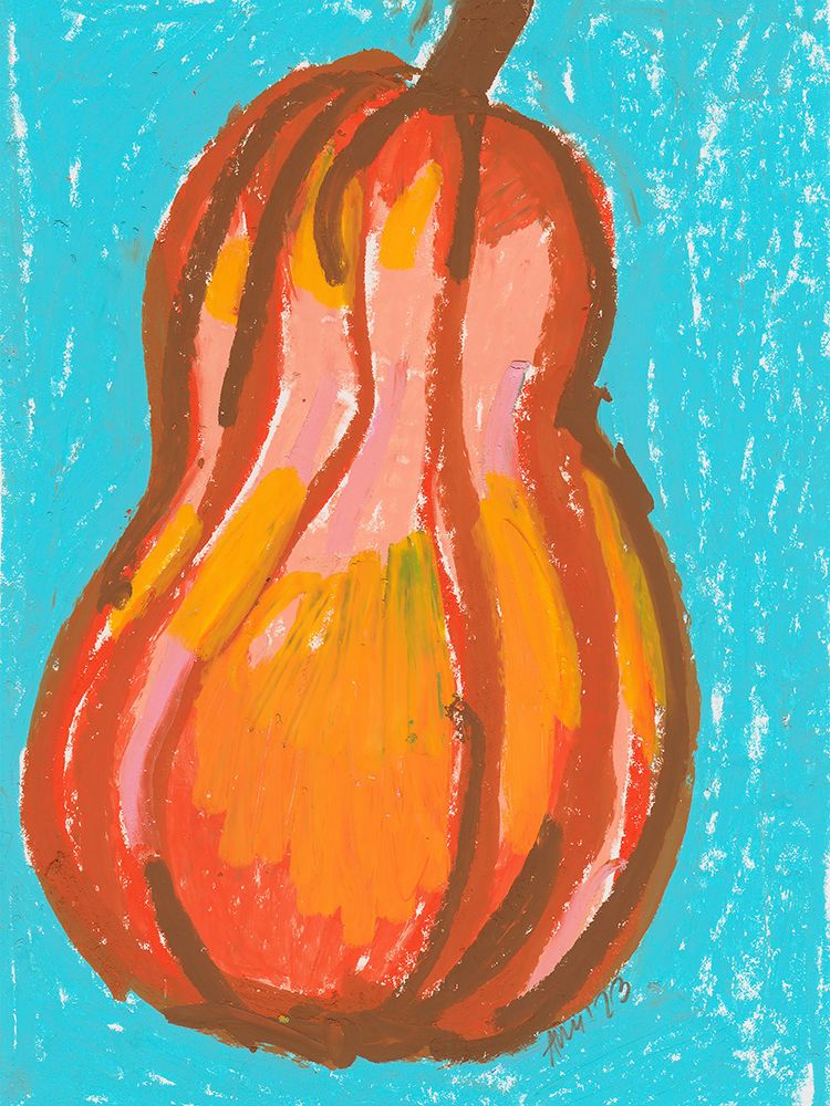 Pumpkin and Sky art print by Ania Zwara for $57.95 CAD