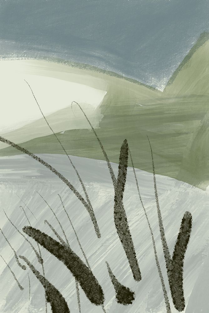 Abstract Landscape art print by Nilesh Kulkarni for $57.95 CAD