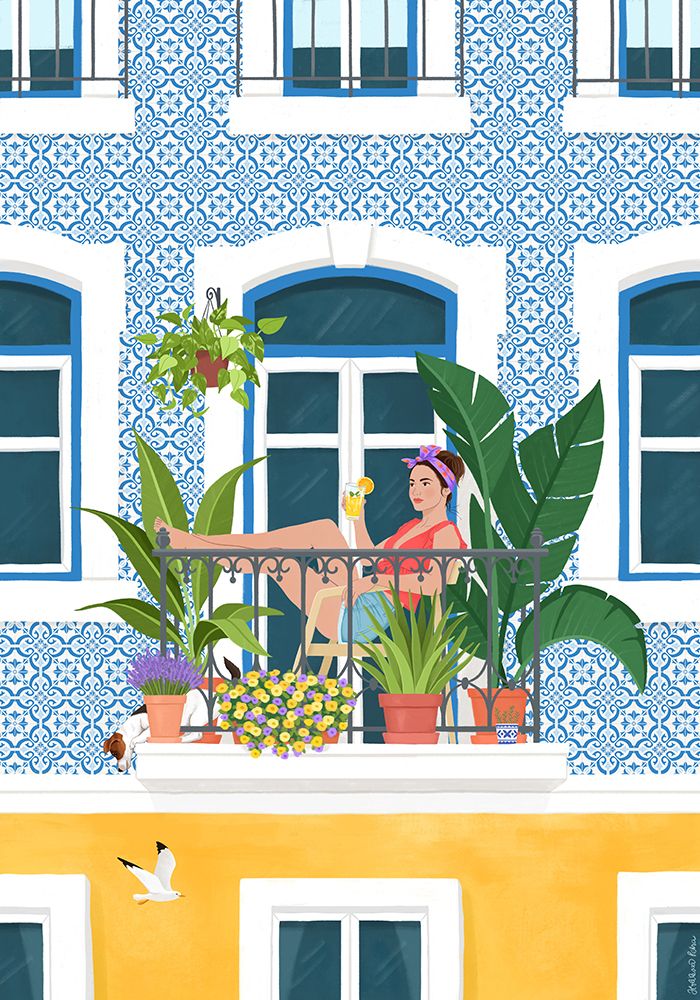 Porto art print by Petra Holikova for $57.95 CAD