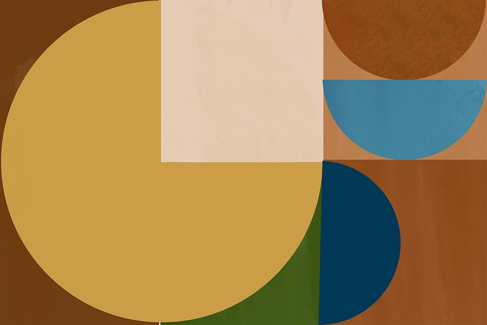 Mid-Century Geometric art print by Nilesh Kulkarni for $57.95 CAD