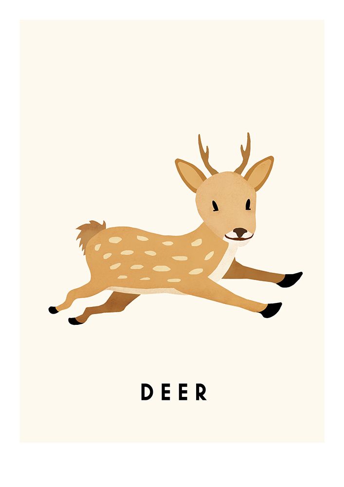 Deer art print by Erik Wintzell for $57.95 CAD