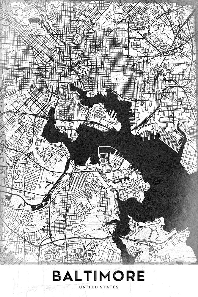 Baltimore art print by Studiosix for $57.95 CAD
