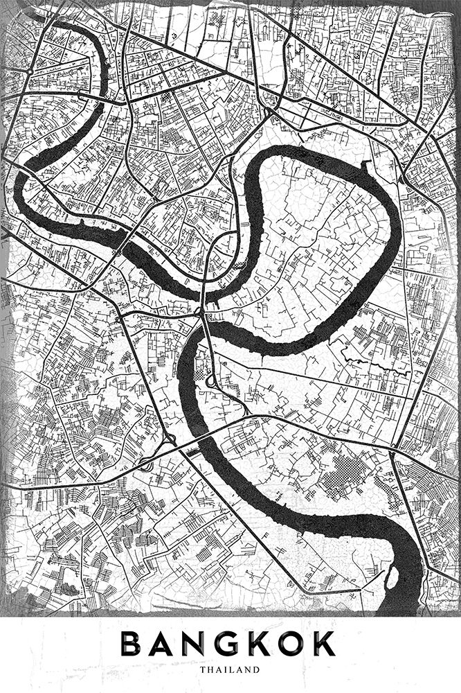 Bangkok art print by Studiosix for $57.95 CAD