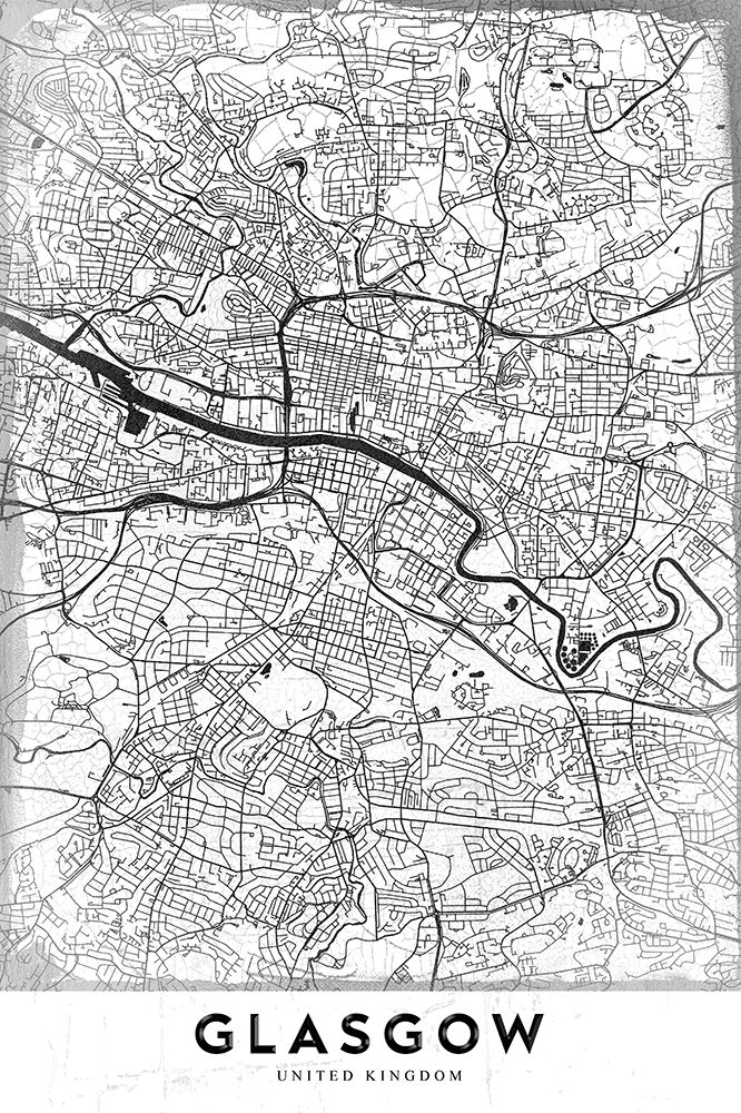 Glasgow art print by Studiosix for $57.95 CAD