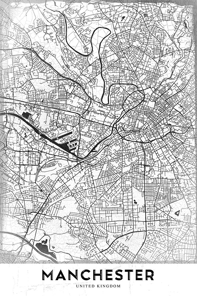 Manchester art print by Studiosix for $57.95 CAD