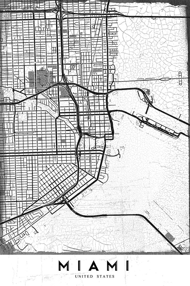 Miami art print by Studiosix for $57.95 CAD