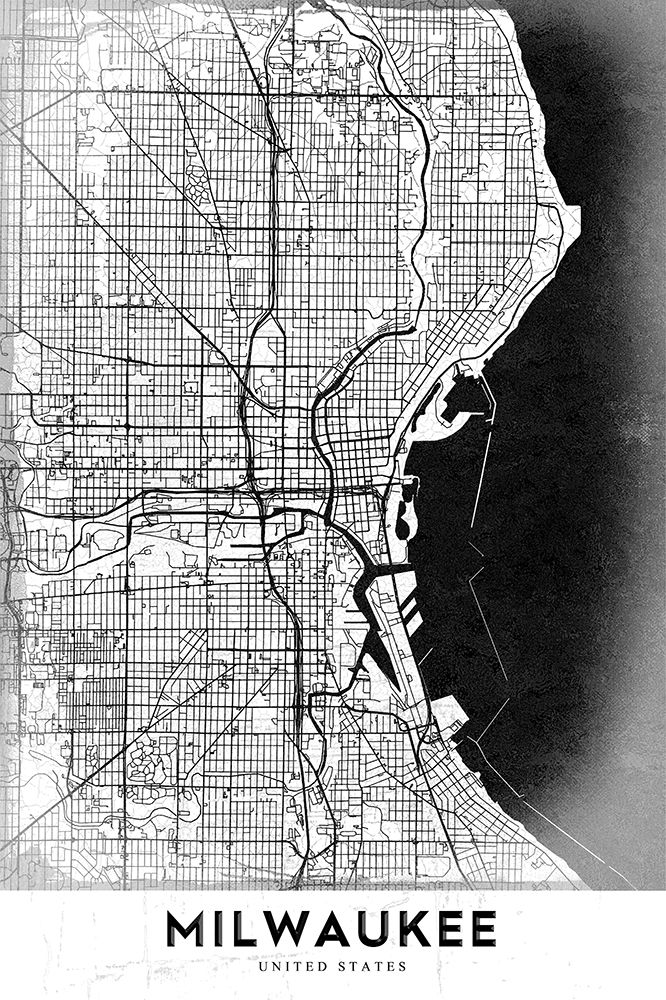 Milwaukee art print by Studiosix for $57.95 CAD
