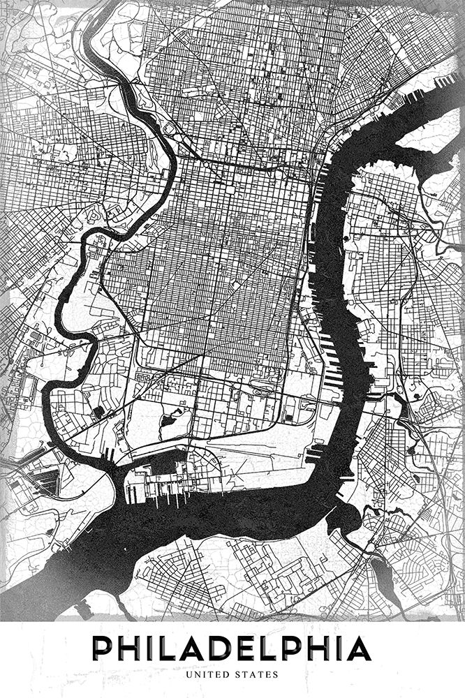 Philadelphia art print by Studiosix for $57.95 CAD
