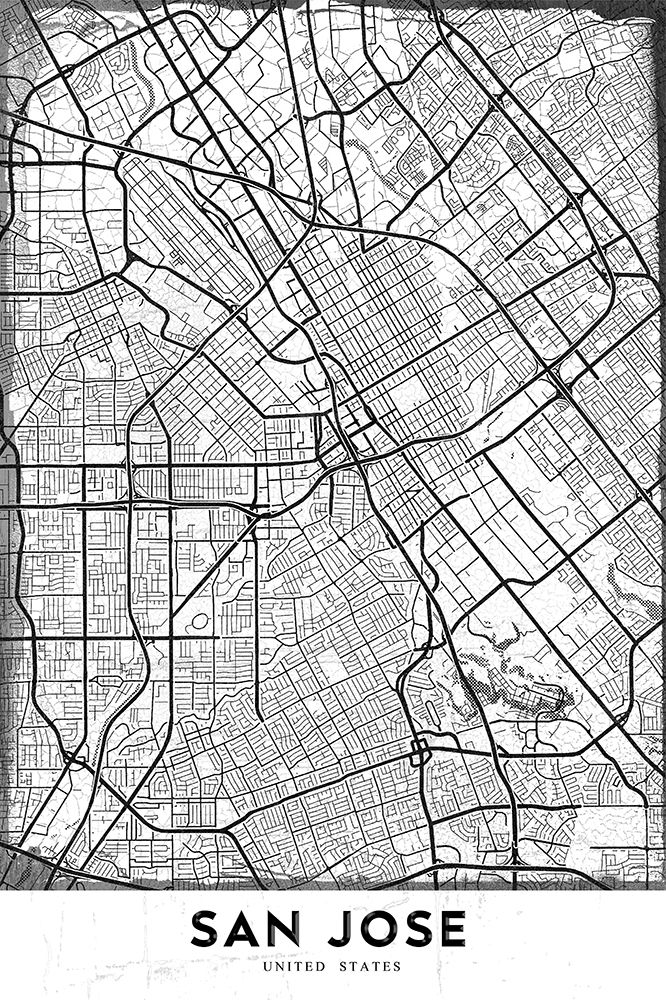San Jose art print by Studiosix for $57.95 CAD