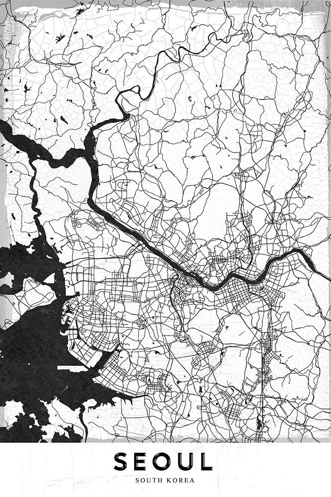 Seoul art print by Studiosix for $57.95 CAD