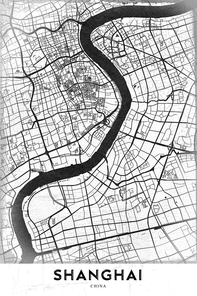 Shanghai art print by Studiosix for $57.95 CAD
