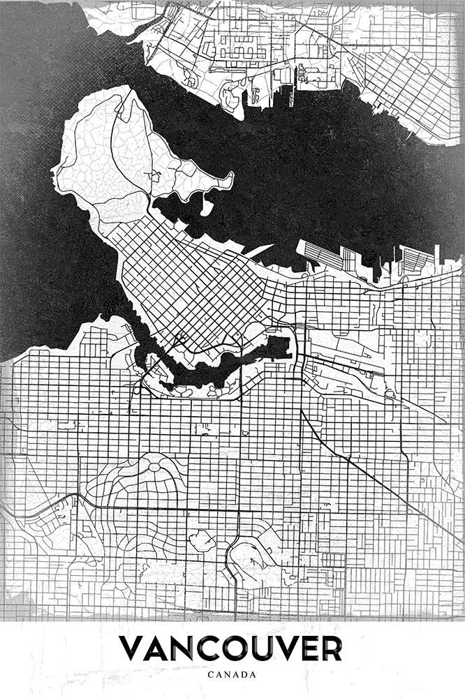 Vancouver art print by Studiosix for $57.95 CAD
