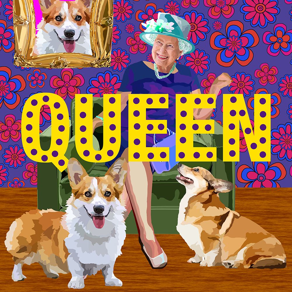 Queen art print by Lynnda Rakos for $57.95 CAD