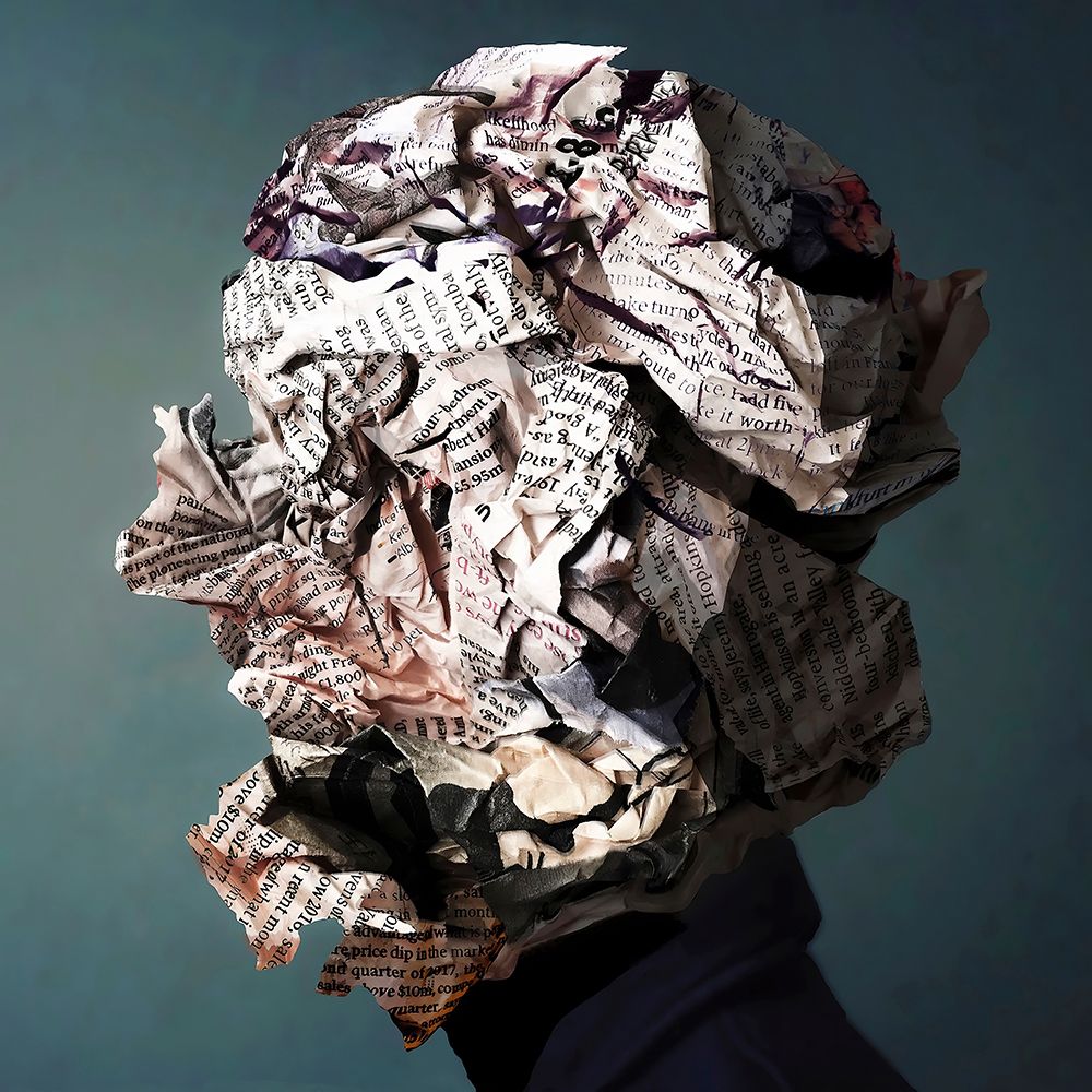 newsman art print by Keisuke Togawa for $57.95 CAD