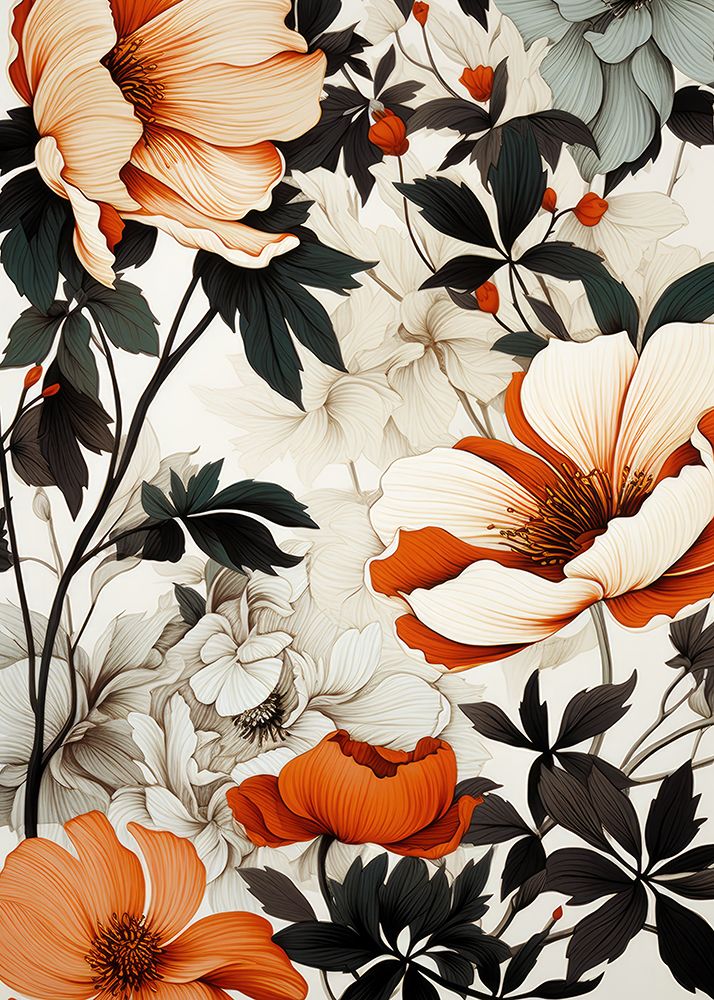 Meadow flowers 27 art print by Justyna Jaszke for $57.95 CAD