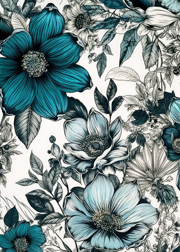 Meadow flowers 25 art print by Justyna Jaszke for $57.95 CAD